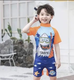 Cartoon Kids Swimming Costume One-Piece (3 - 12yrs)