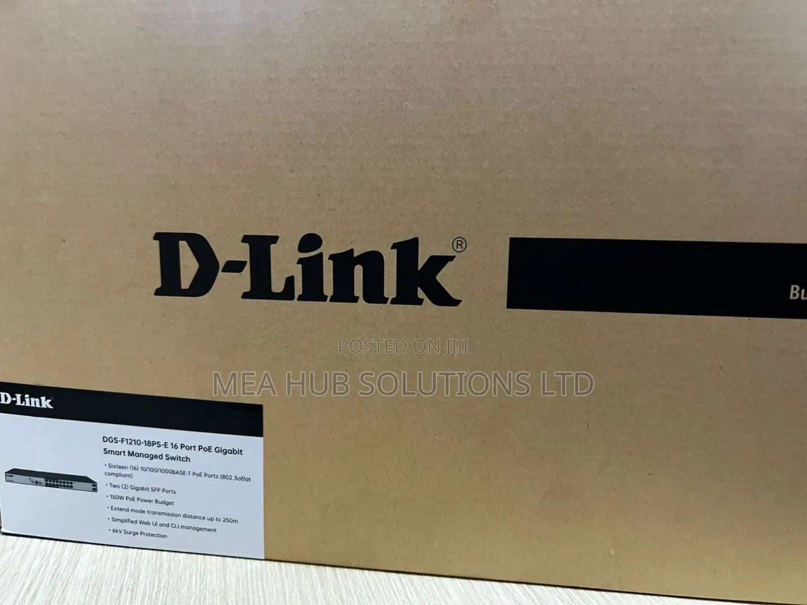 Dlink 16port Poe Gigabit Smart Managed Switch