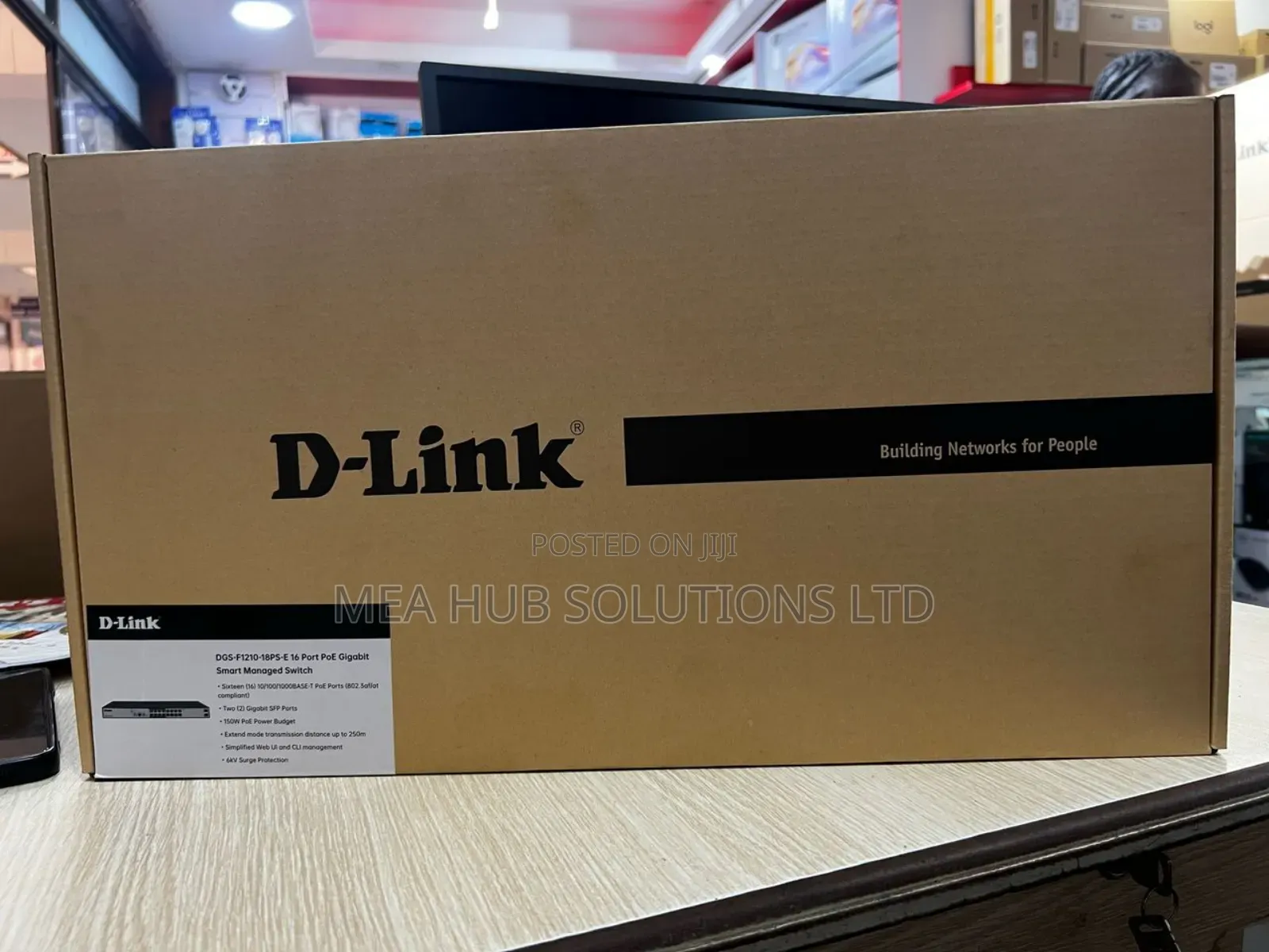 Dlink 16port Poe Gigabit Smart Managed Switch