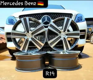 A Set of Rims for Benz Size 19 Don't Miss a Chance of It.