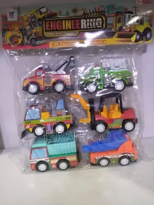 Set of 6 Fire Trucks