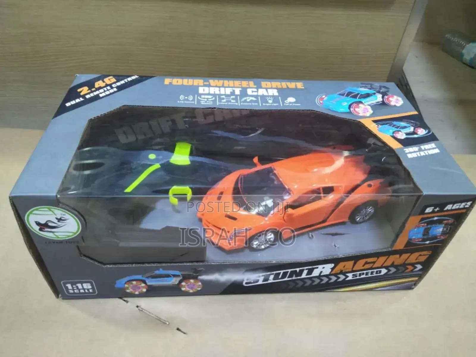 Four Wheel Drive Drift Toy Car Orange