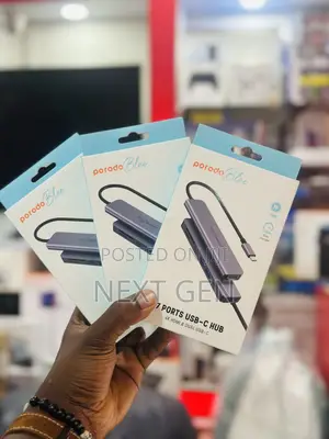 Porodo Blue Usb Hub