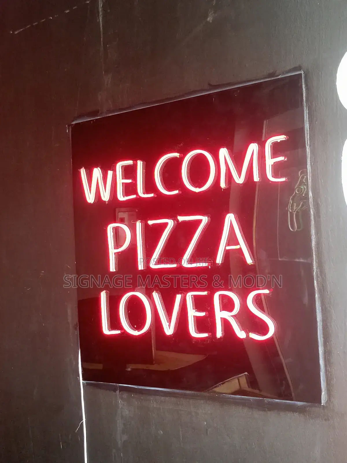 Neon Lights Signage