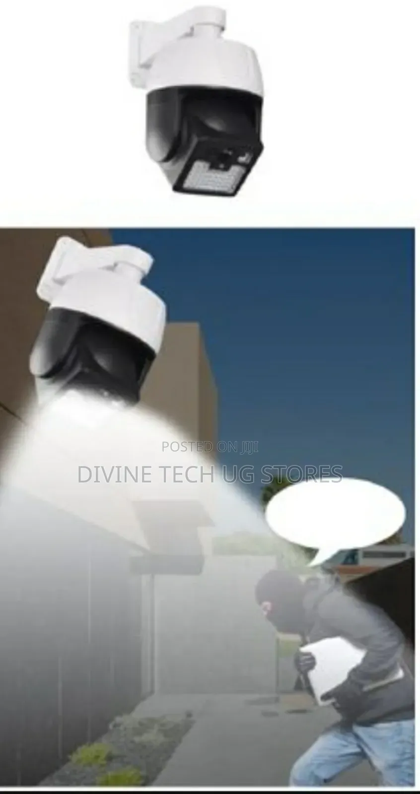 Solar Powered Sensor Simulation Monitoring Wall Light