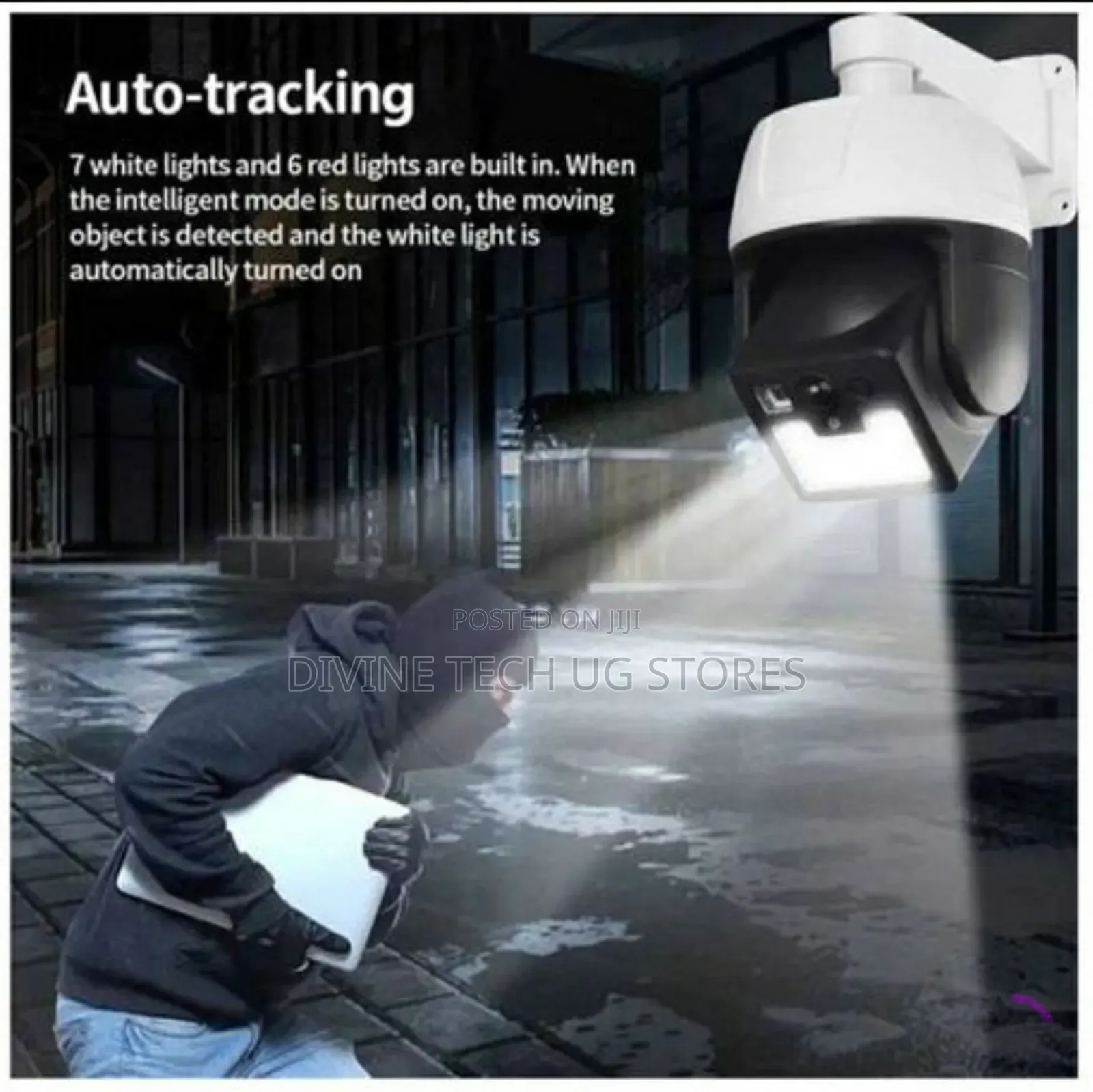 Solar Powered Sensor Simulation Monitoring Wall Light