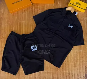 Black Big Drip 2-Piece Set.
