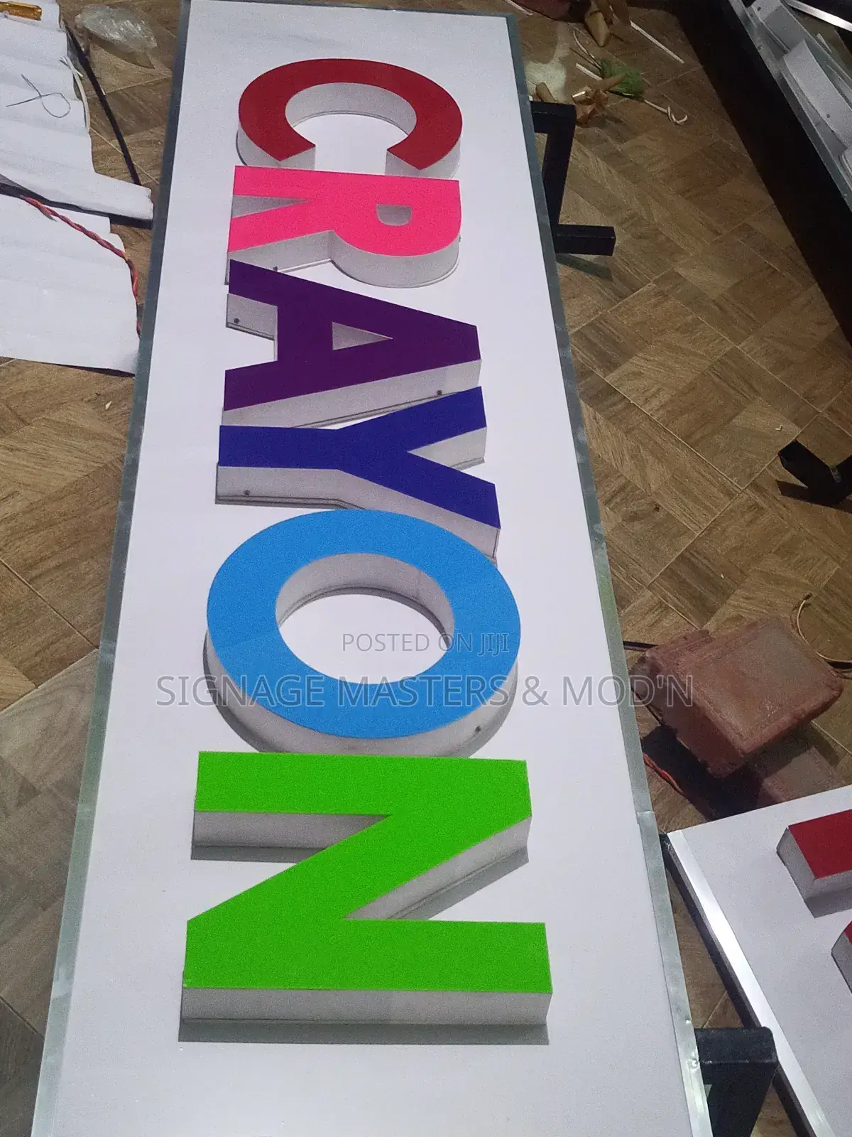 School Brand 3d Letters