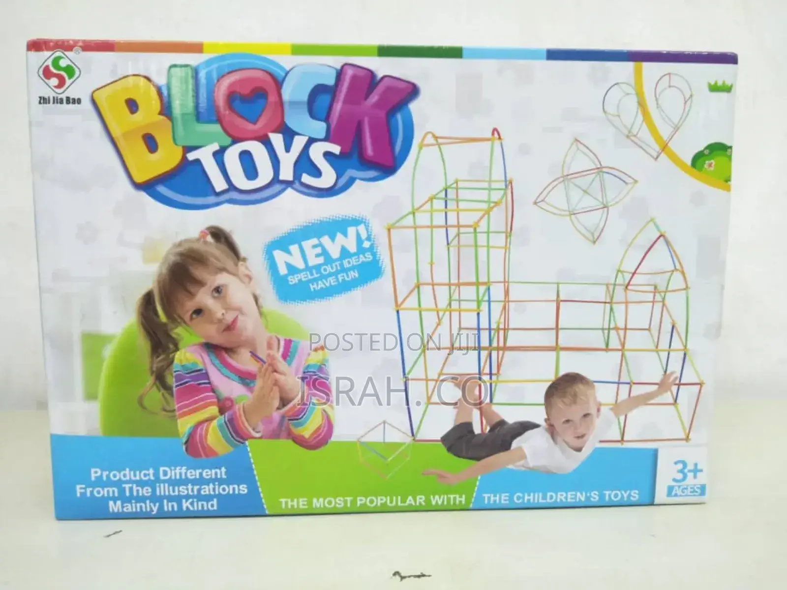 Straw Building Blocks for Kids