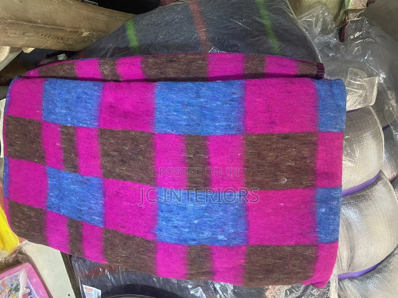 Checked Refugee Blankets