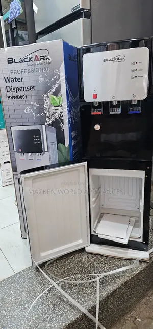 Blackark Water Dispenser 3 Taps With Fridge