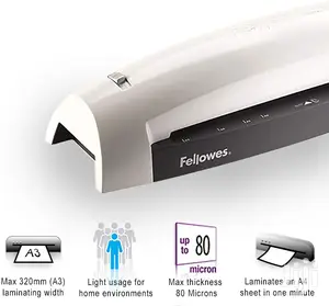 Fellowes Lunar A3 Home Laminator 80 Micron