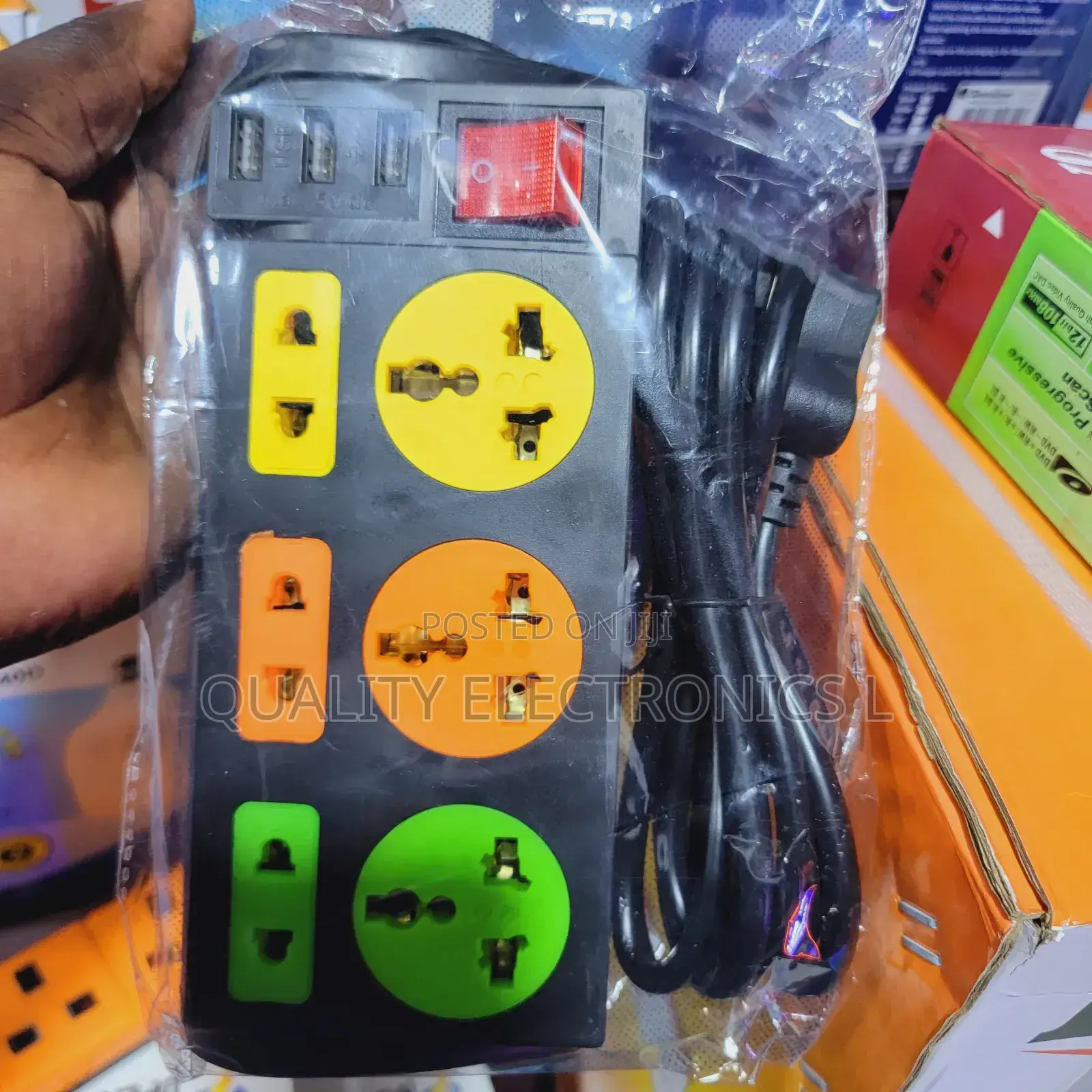 Extension Cable With 3 Usb Ports