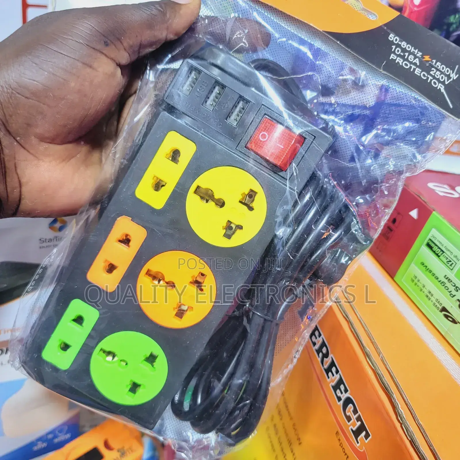 Extension Cable With 3 Usb Ports
