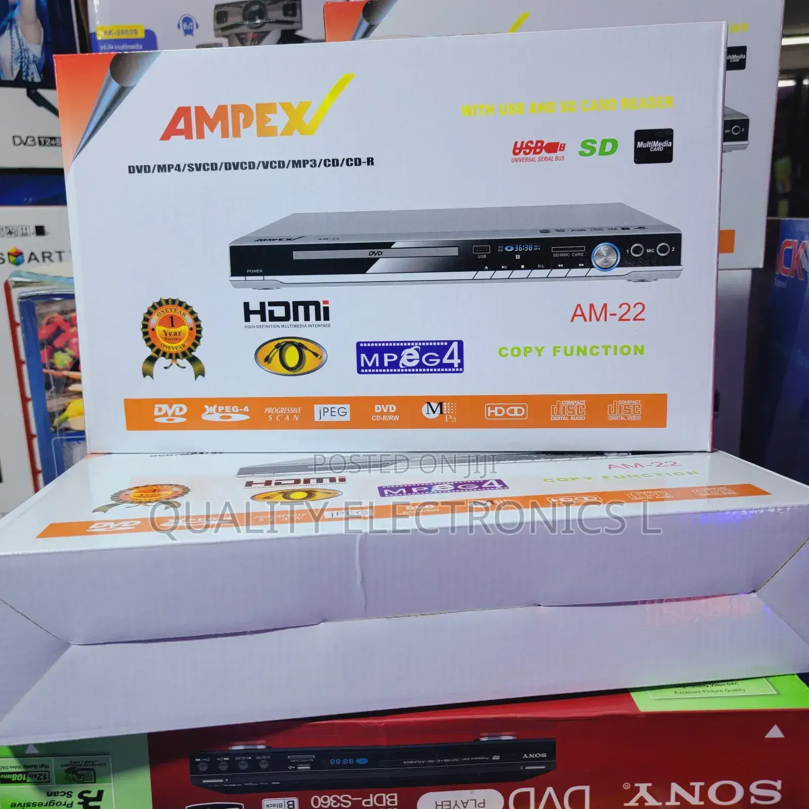 Ampex Hdmi Dvd Player
