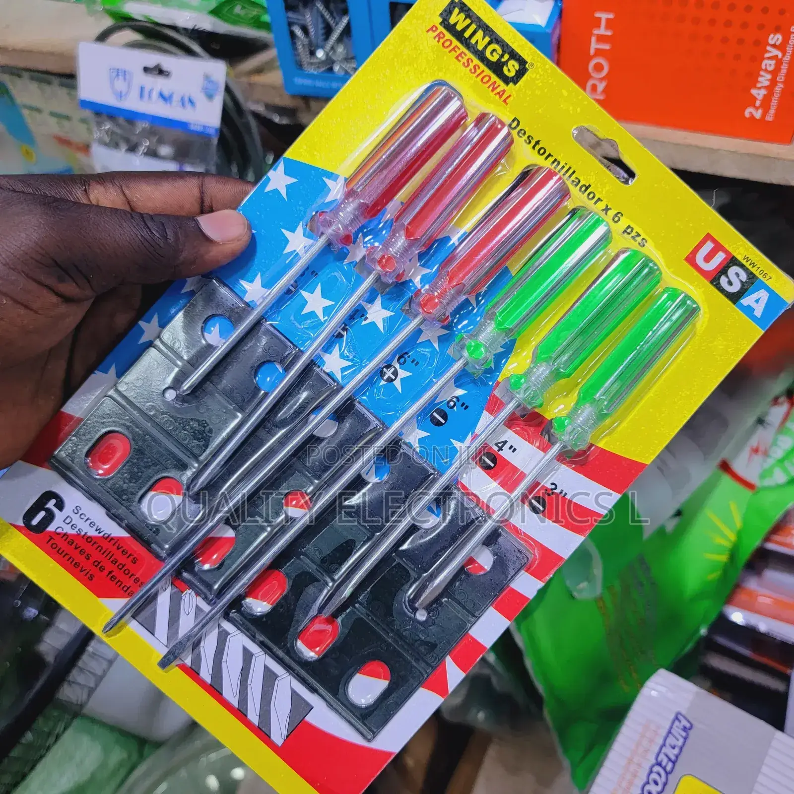 Screw Driver Set 6 PCS