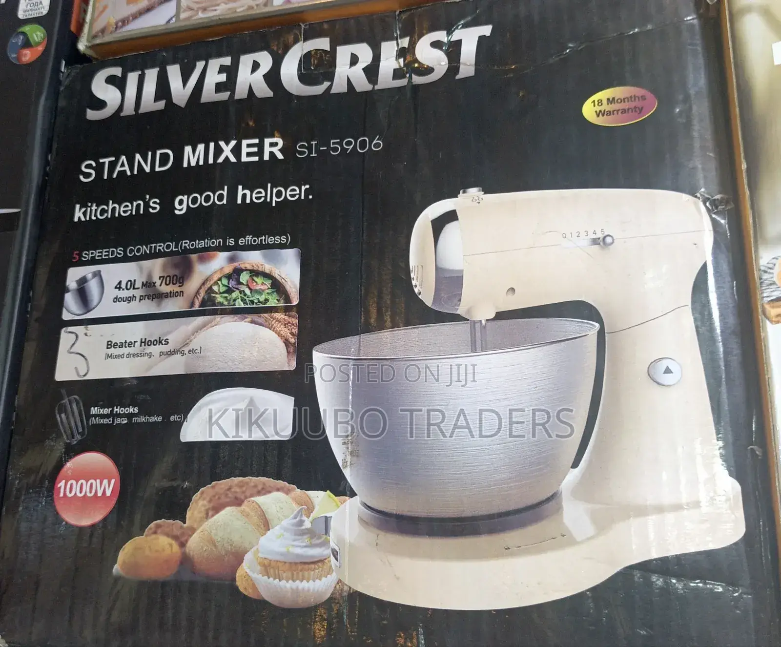 Silver Crest 4.0l 1000w Stand Mixer