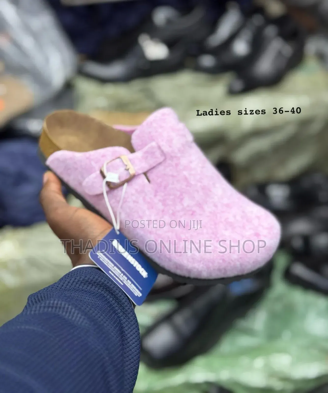 Ladys Classic Hairly Sandals