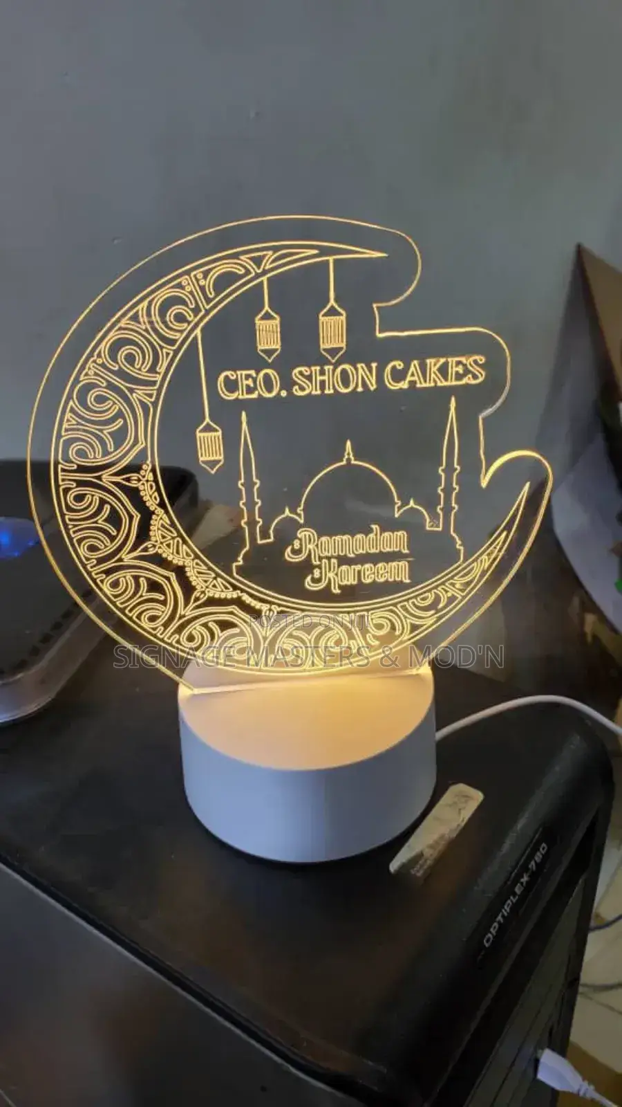Gift Lamp Custom Made