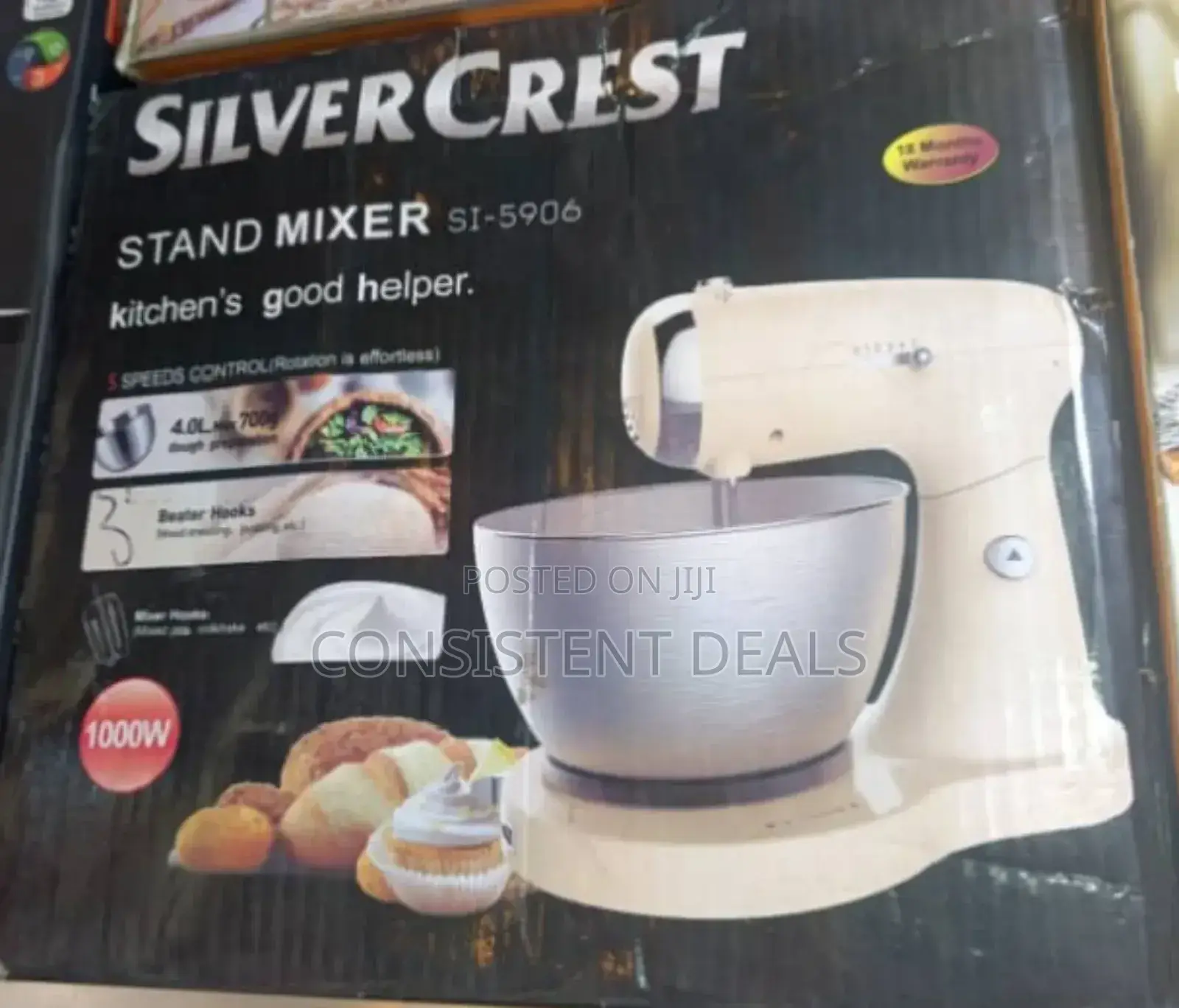 Silver Crest Stand Mixer 4.0l