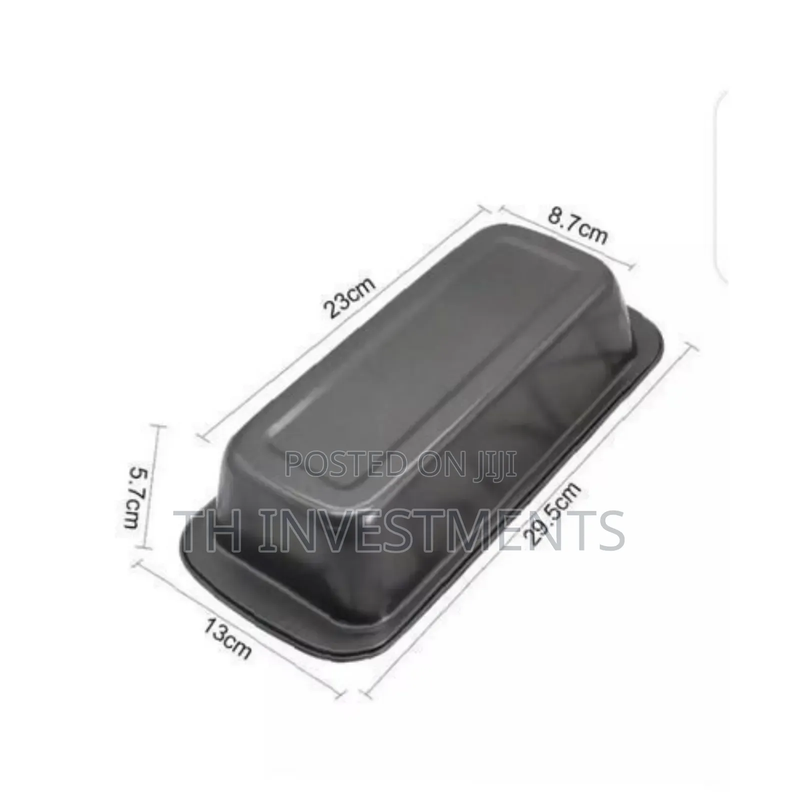 Bread Toast Loaf Pan And Muffin Cup Cake Mould - Black