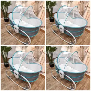 5in1 Rocker Bassinet With Net With Music