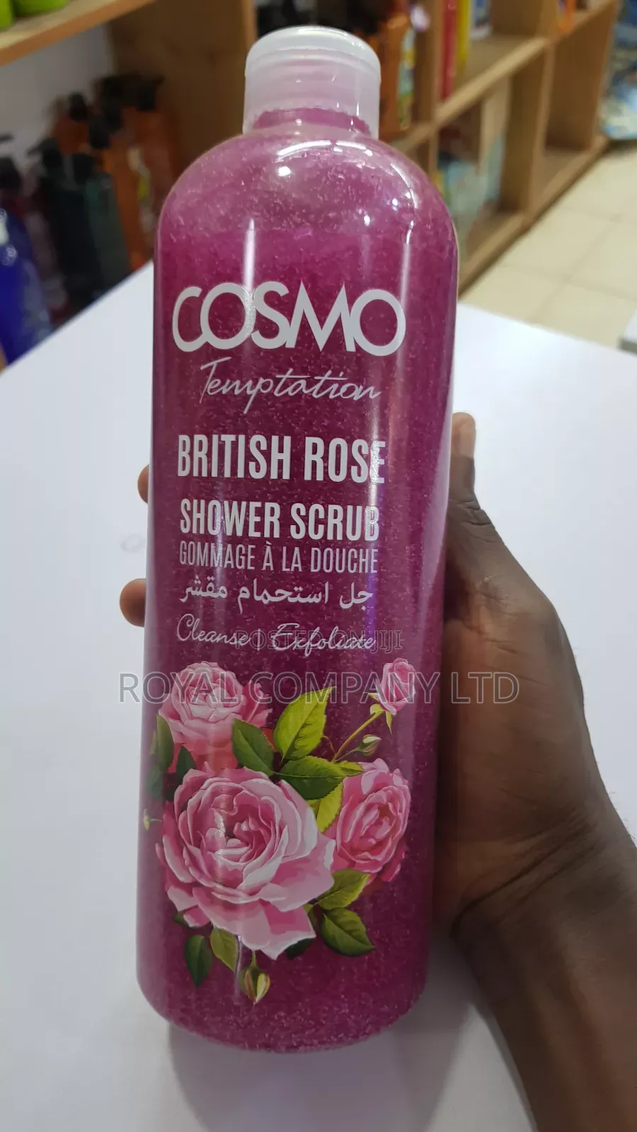 Shower Scrub Lavender/British Rose