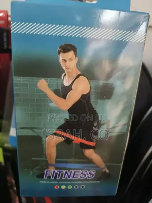 A Set of Fitness Resistance Bands.