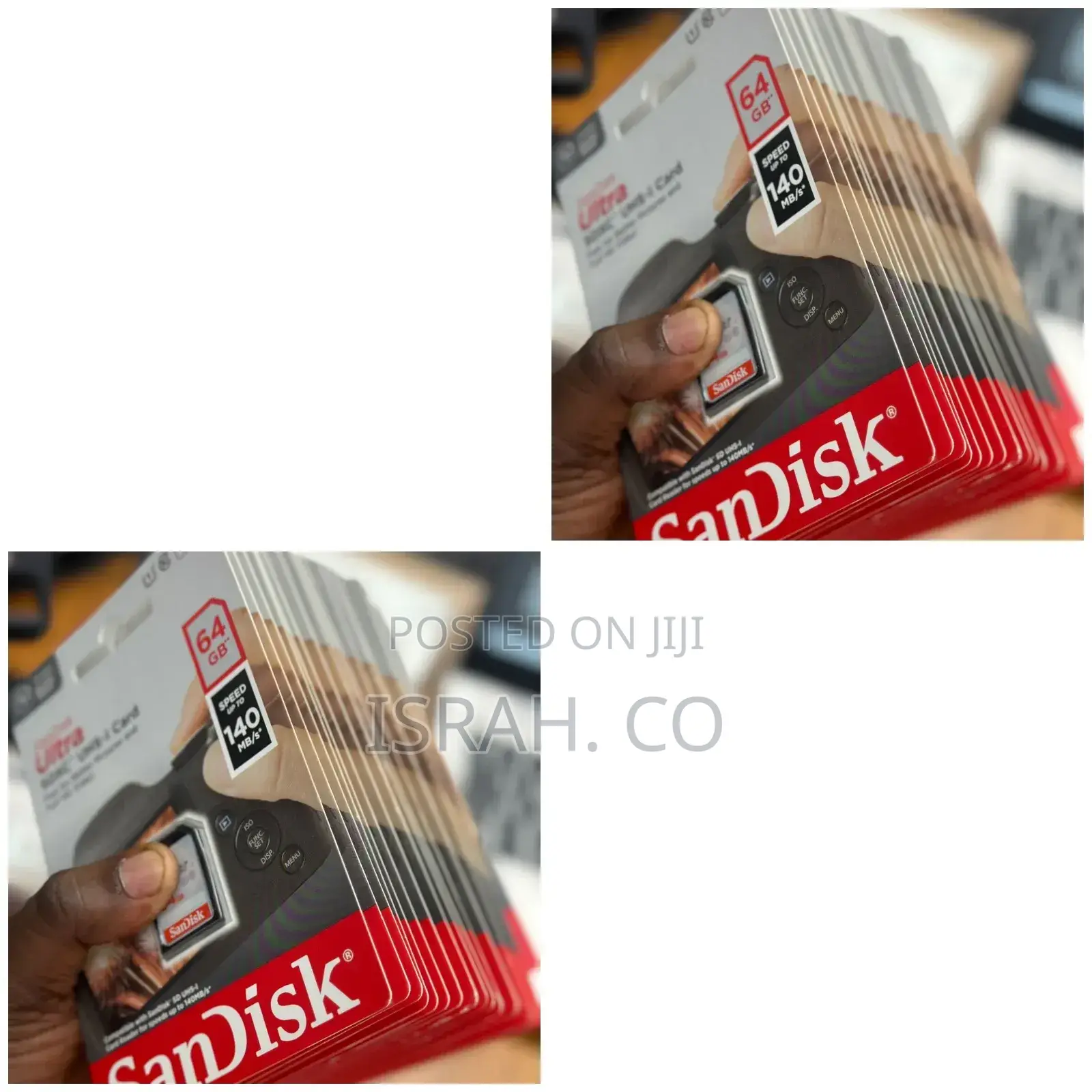 A Sandisk Ultra 64gb Microsd Card.