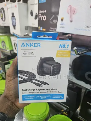 Anker Charger 25w, Compact With Usb-C Cable