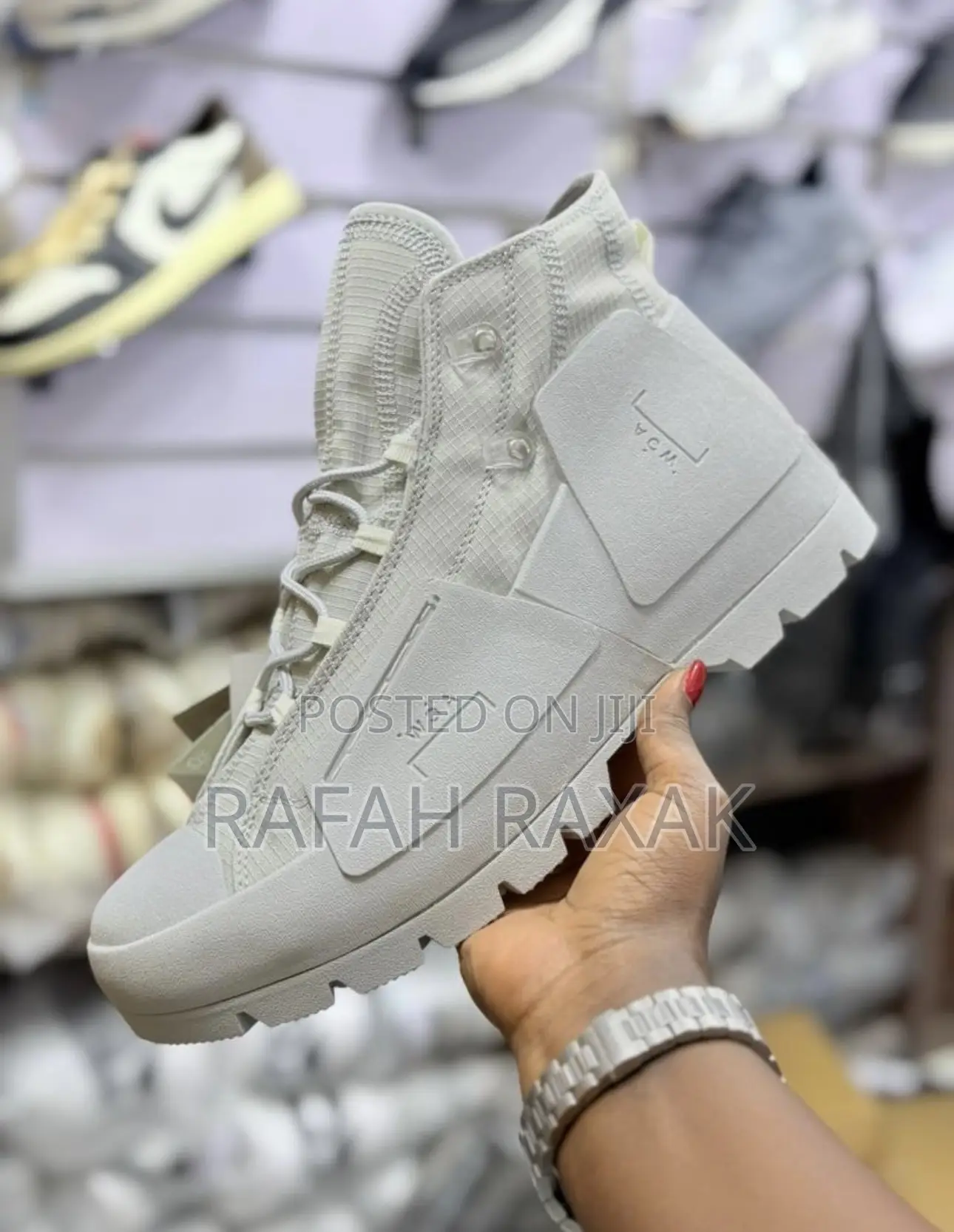 Original Grey All Star Converse X a-Cold Chunk Hi Boots