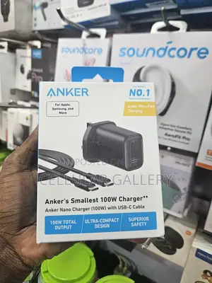 Anker Nano Charger 100w With Usb-C Cable