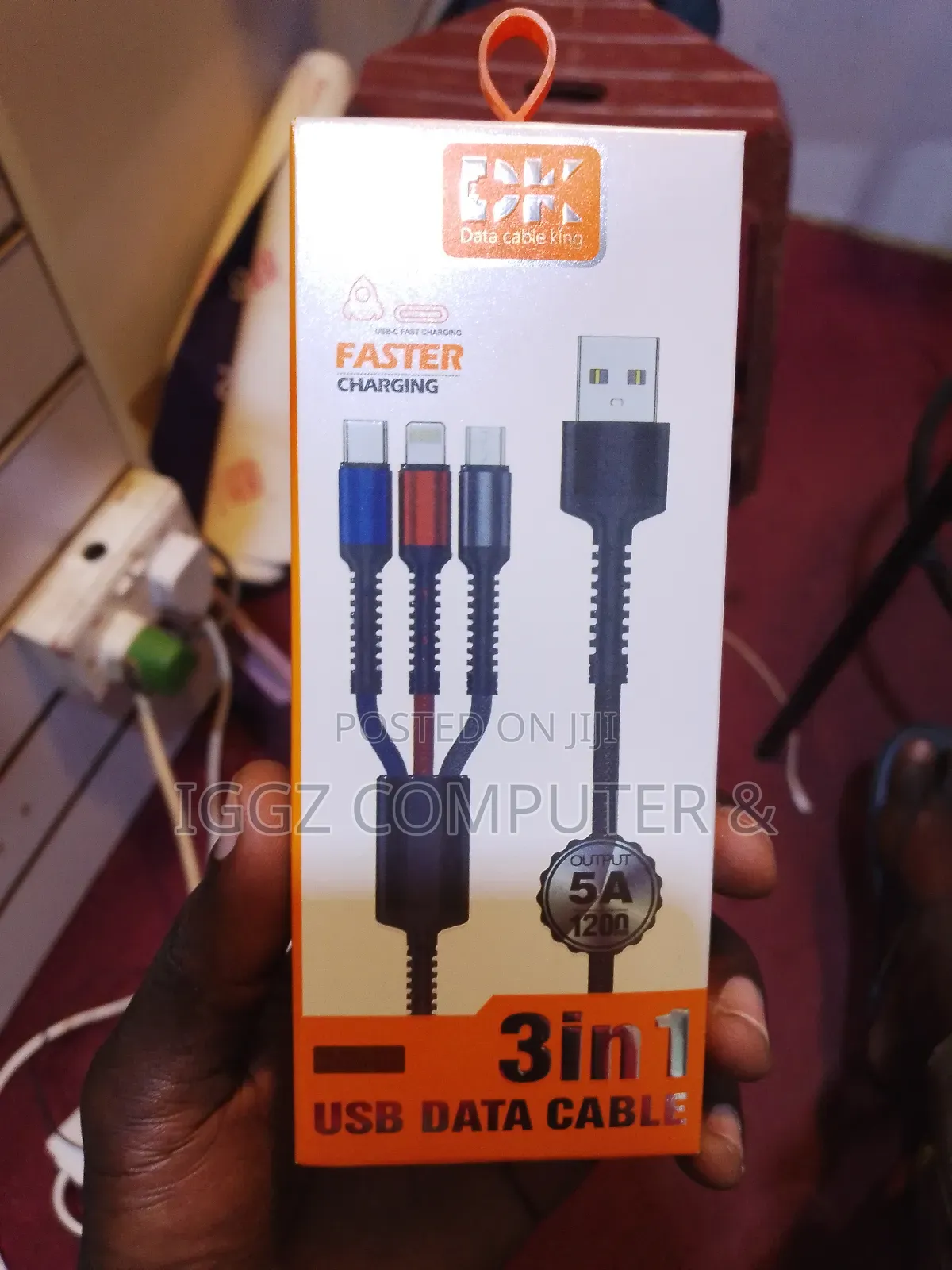 3 in 1 Usb Data Cable
