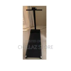 Black 2 in 1 Electric Treadmill Machine.