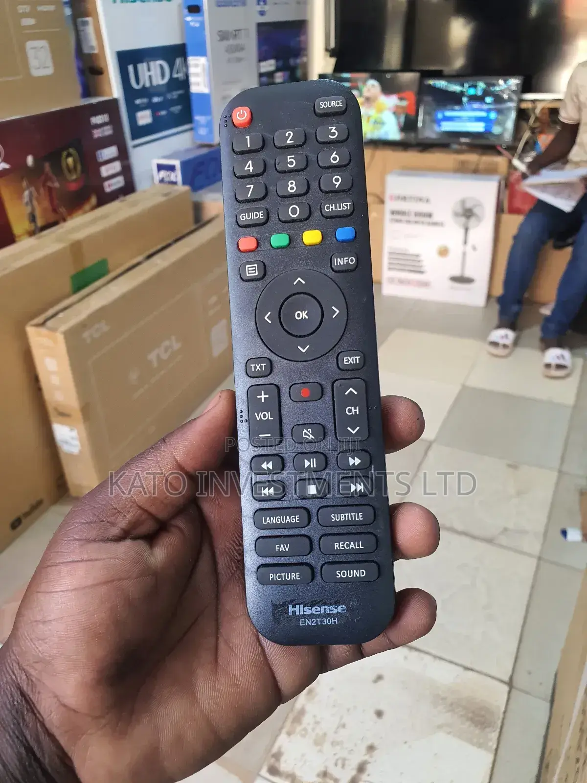 Hisense Frameless Tv Remote