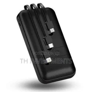 Excellent 20,000mah 3x Portable Power Bank - Black/White 