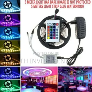 5 Meter RGB Led Strip With Remote White
