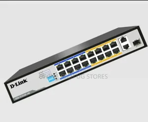 Dlink Des- F1016p-E 16port 10/100 Poe Surveillance Switch,