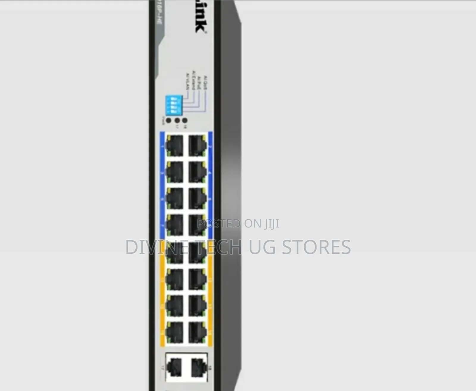 Dlink Des- F1016p-E 16port 10/100 Poe Surveillance Switch,