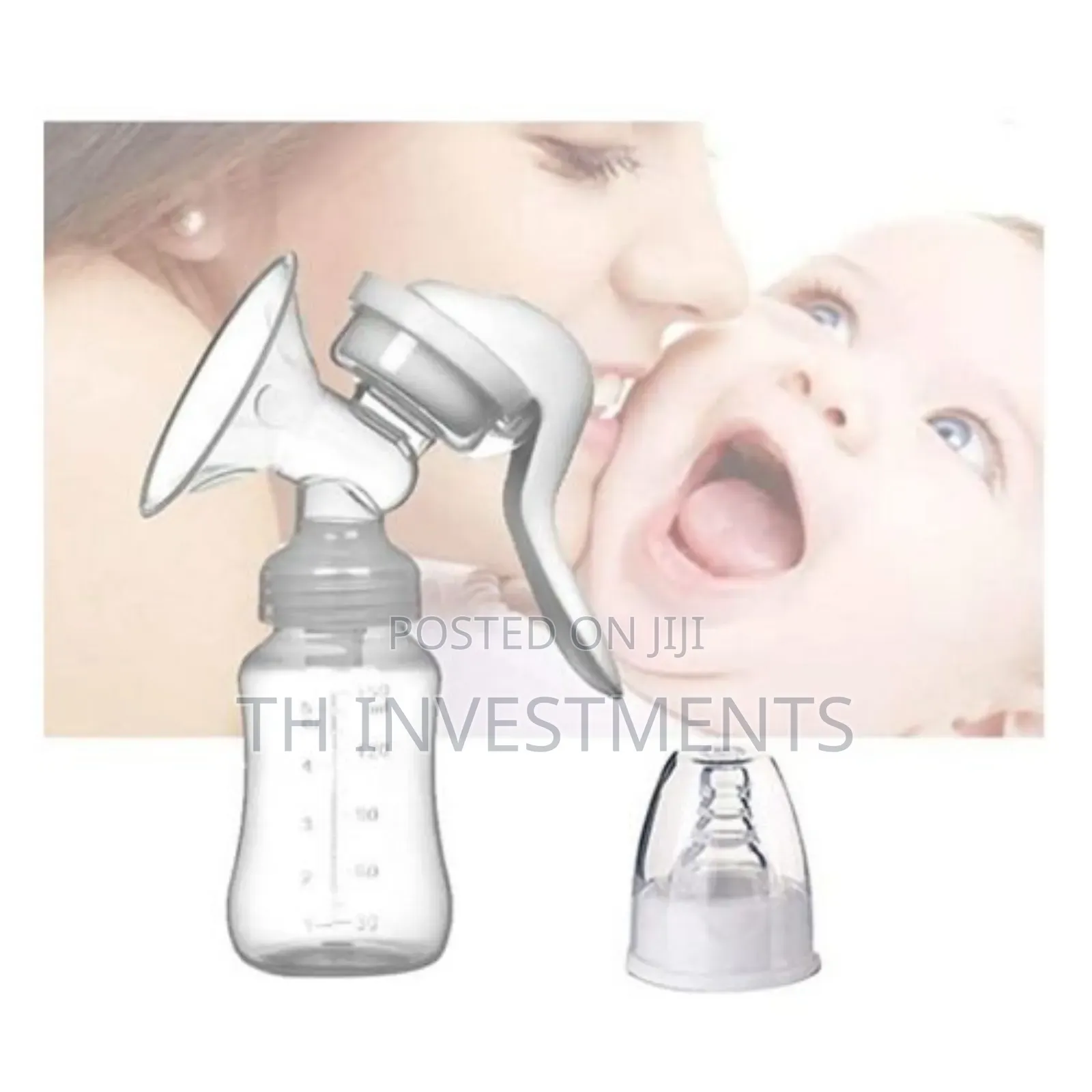 Breast Pump Manual - White 