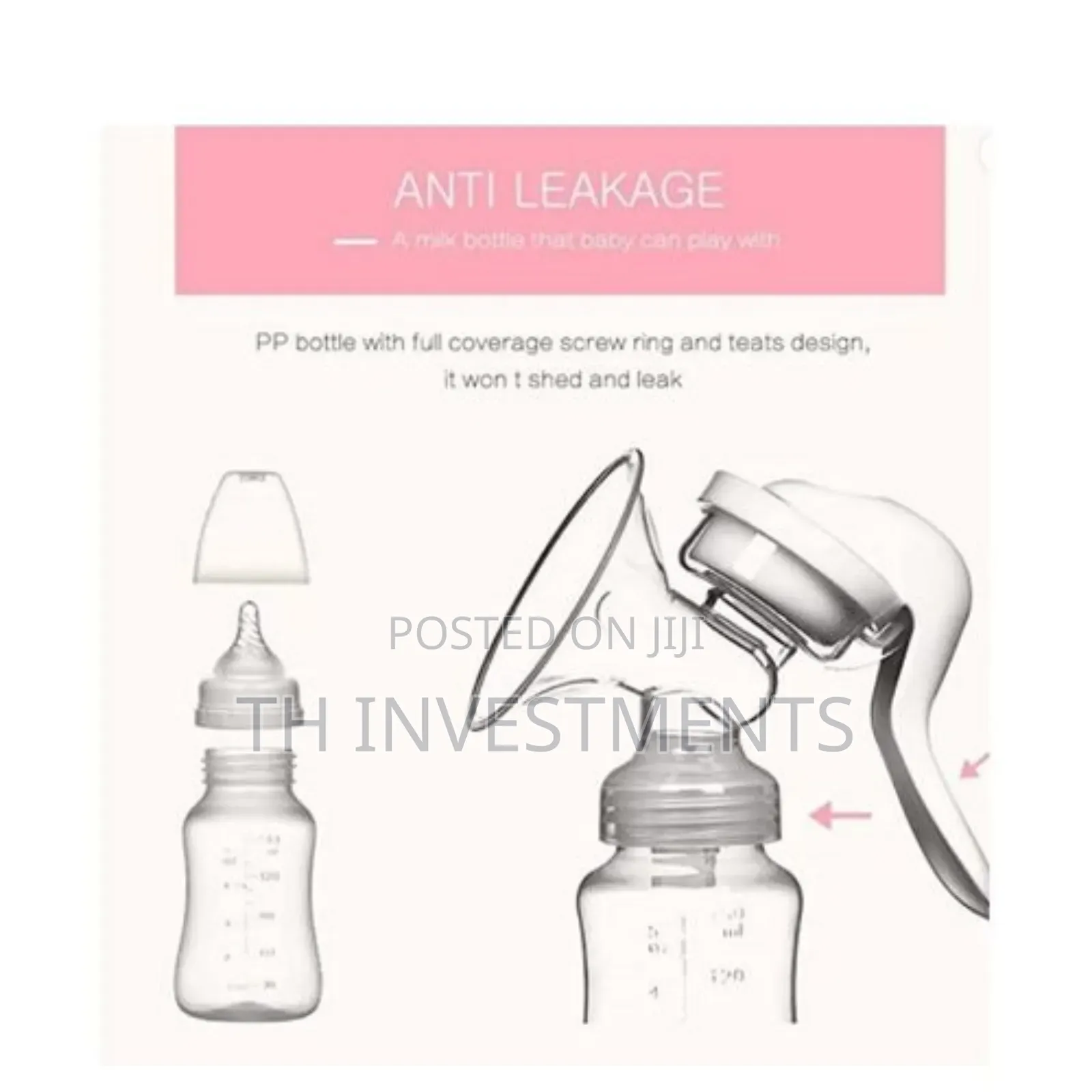 Breast Pump Manual - White 