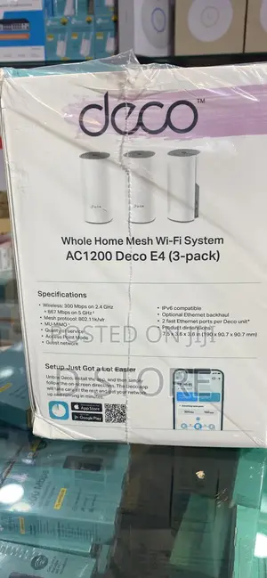 Tp-Link Deco Whole Home Mesh Wi-Fi System