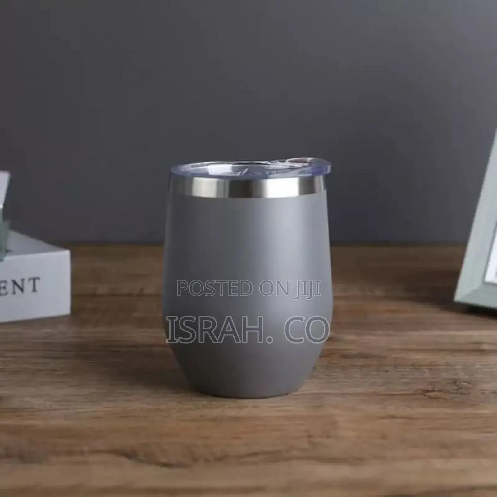 Leakproof: Slider Lid Adds a Protective Barrier Mug Gray