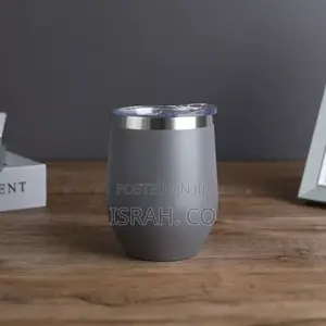 Leakproof: Slider Lid Adds a Protective Barrier Mug Gray
