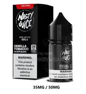 Vanilla Tobacco 50mg Vape Liquid in Uganda
