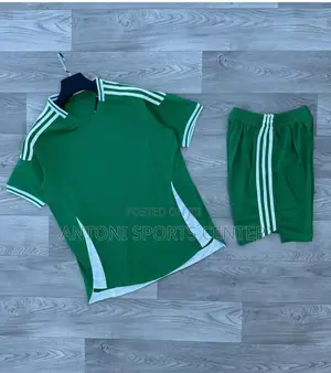 Green Jerseys in Different Sizes