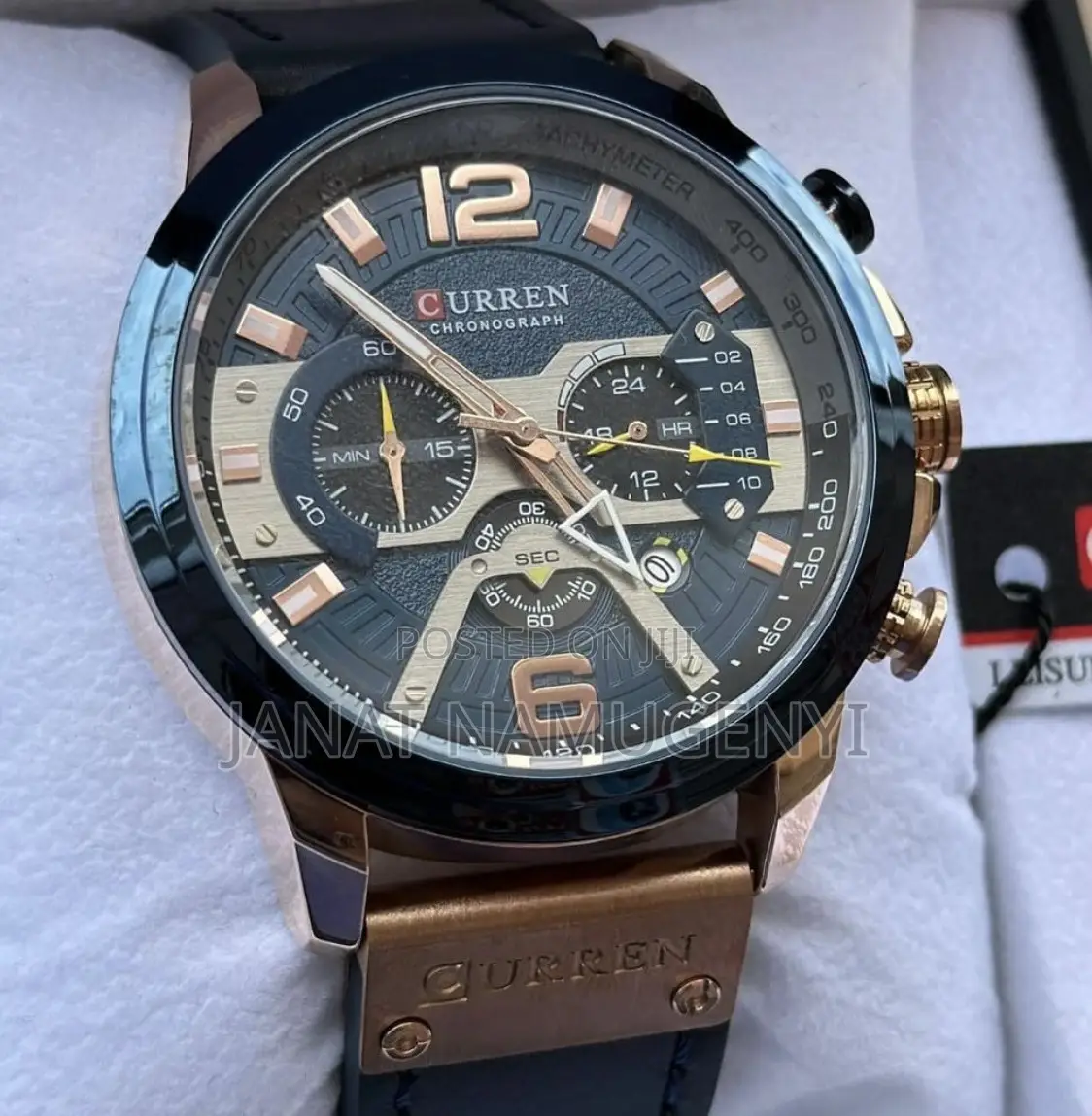 Curren Tachymetre Watch