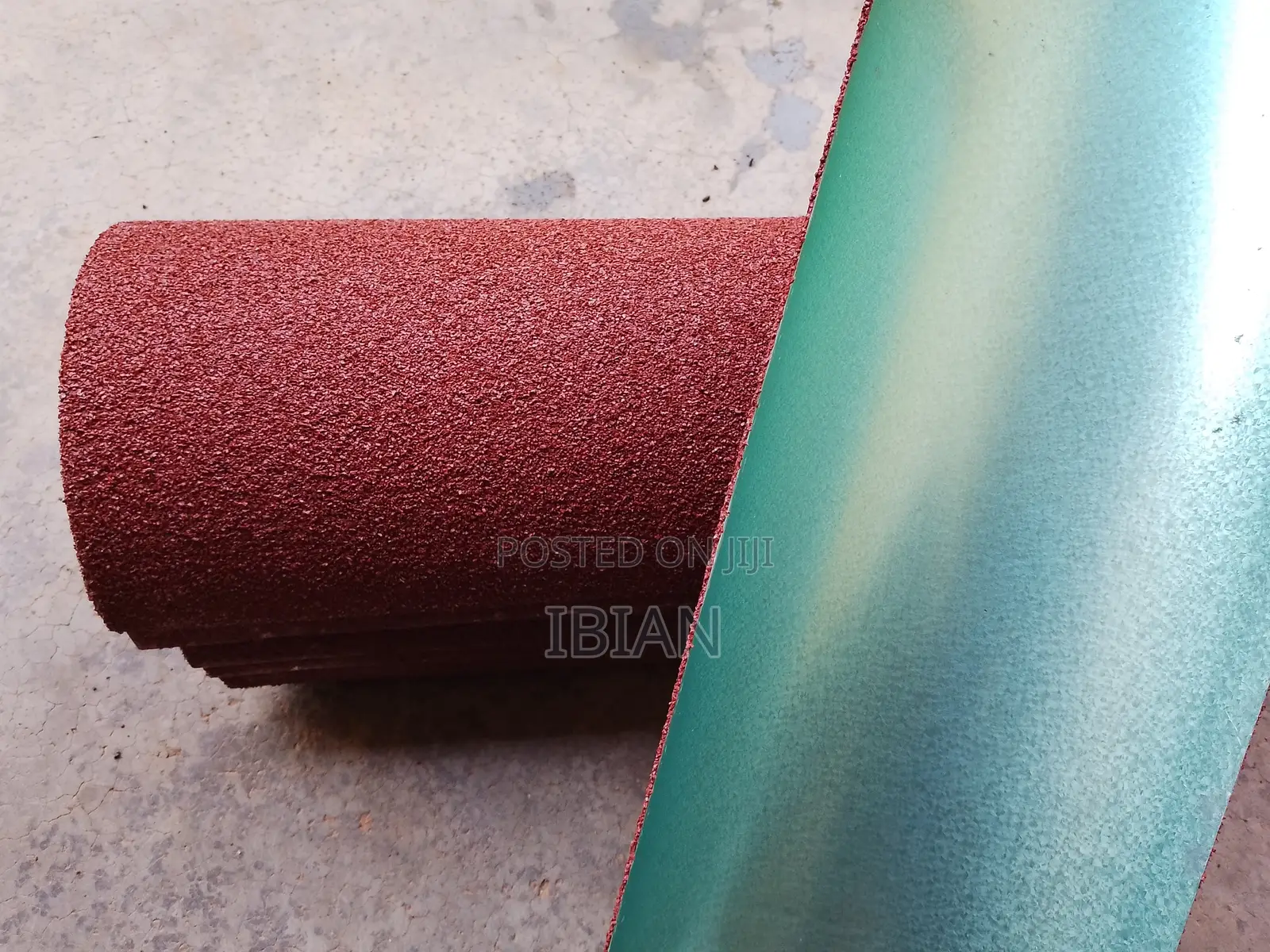 Red Stone Coated Roof Tile Ridge Round Hip
