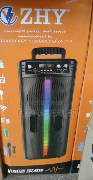 Zhy Wireless Speaker Comes With Microphone