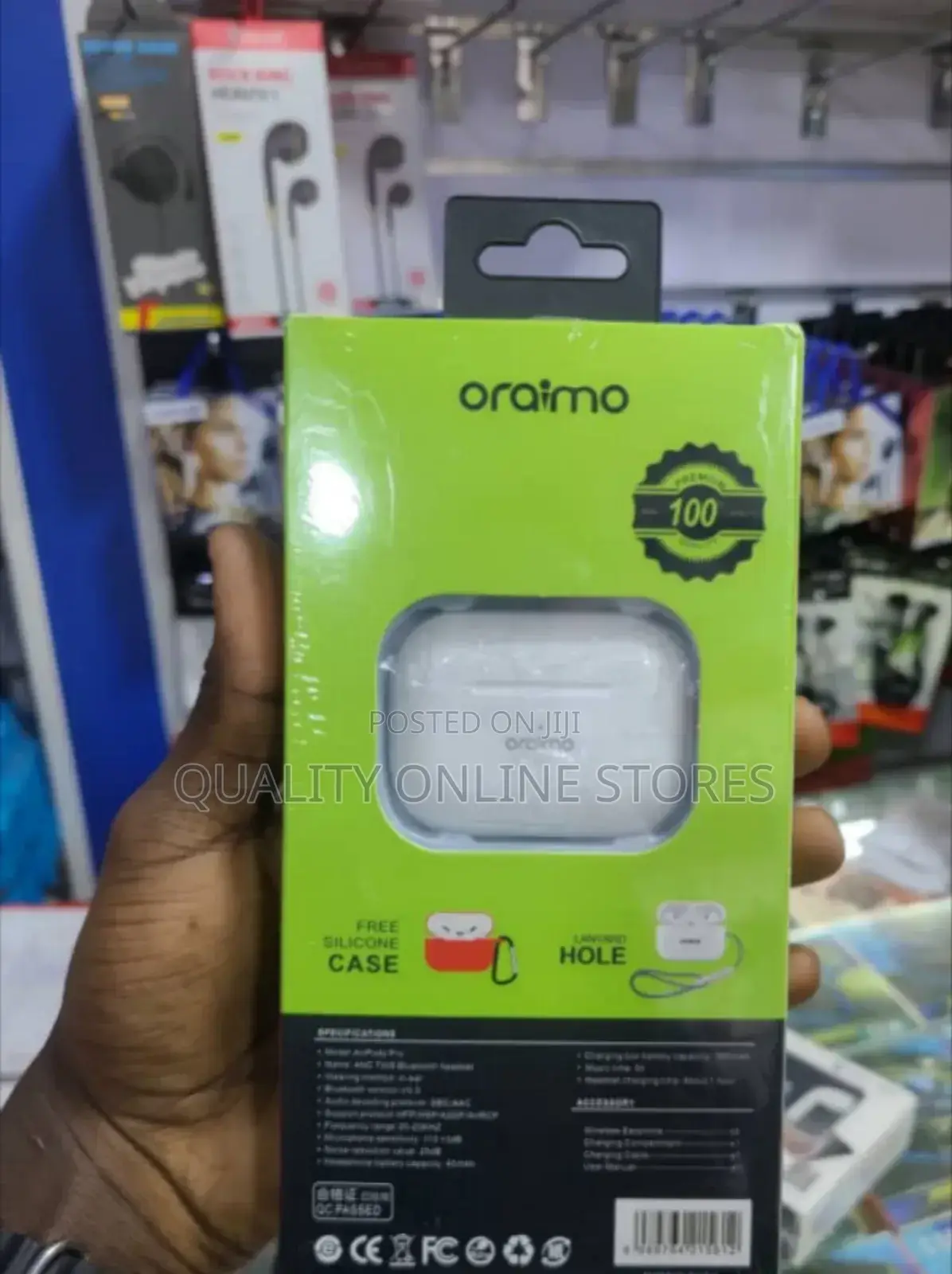Rechargeable Oraimo Pods